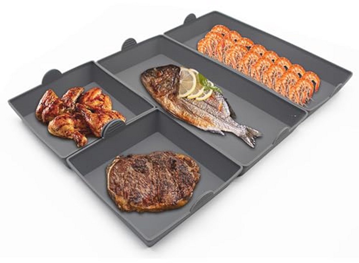 Siliconen bakplaten - Hittebestendige scheidingswanden voor airfryer, oven en magnetron