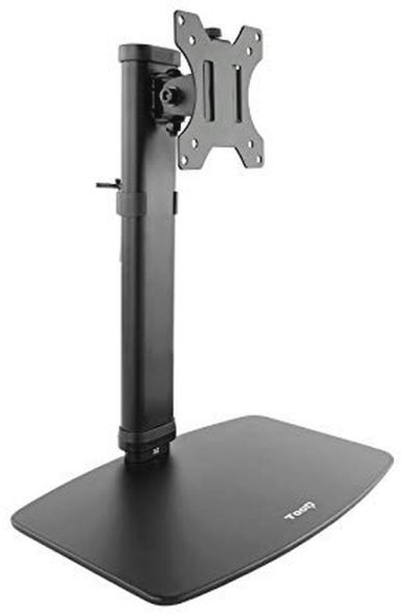 Verstelbare Tafelsteun voor Monitoren van 17 tot 27 Inch - Zwart