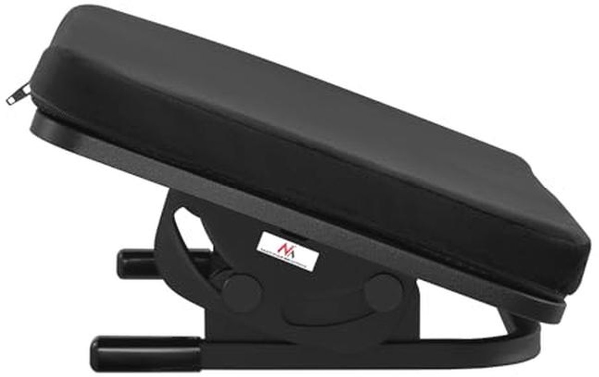Ergonomische Voetensteun met Traploze Hoekverstelling en Afneembaar Kussen