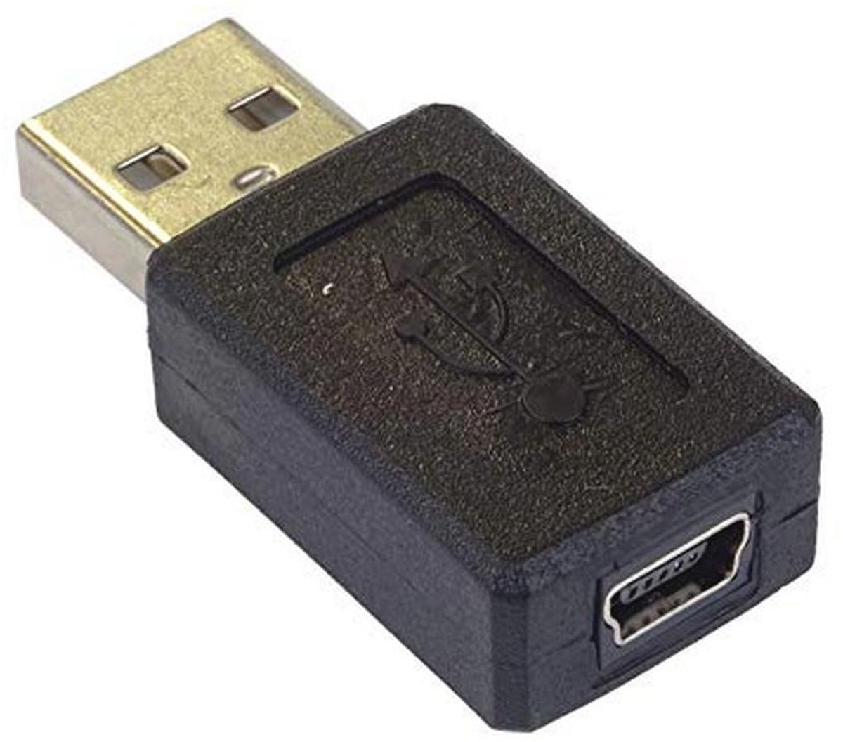 USB A naar Mini USB Adapter - Stekker naar Bus M/F