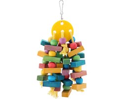 Chewing Toy - Extra Large Wooden Swing - Speelgoed voor Papegaaien en Vogels