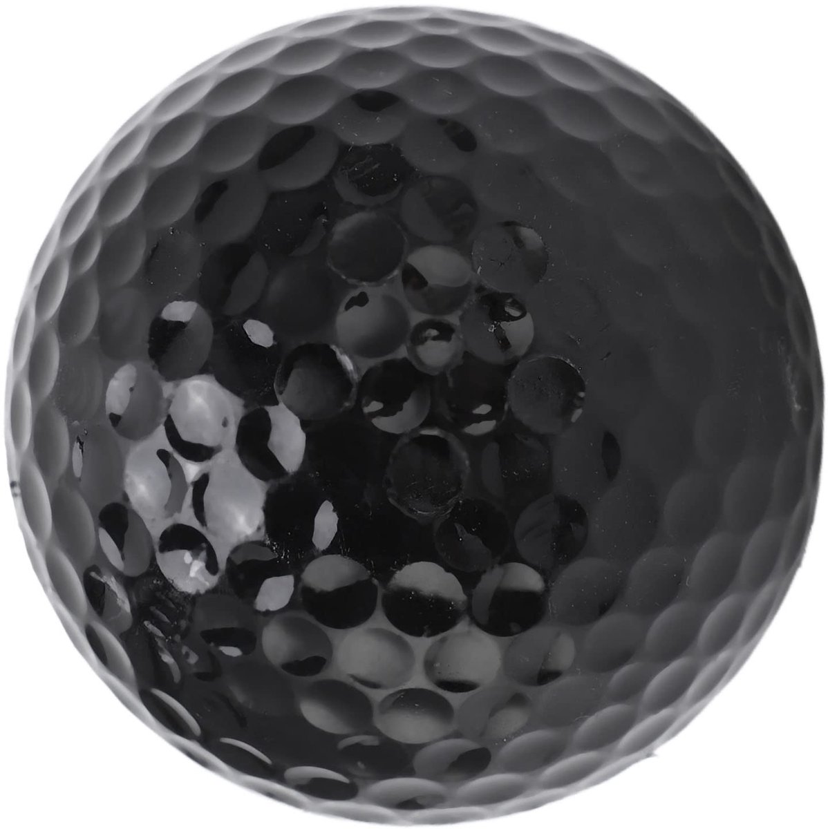 IMPERATORIS® Golf Oefenballen - Airflow Ballen - Geperforeerde Plastic Ballen - Voor Training in Tuin en Binnen - Lichtgewicht - Set van 1 - zwarte
