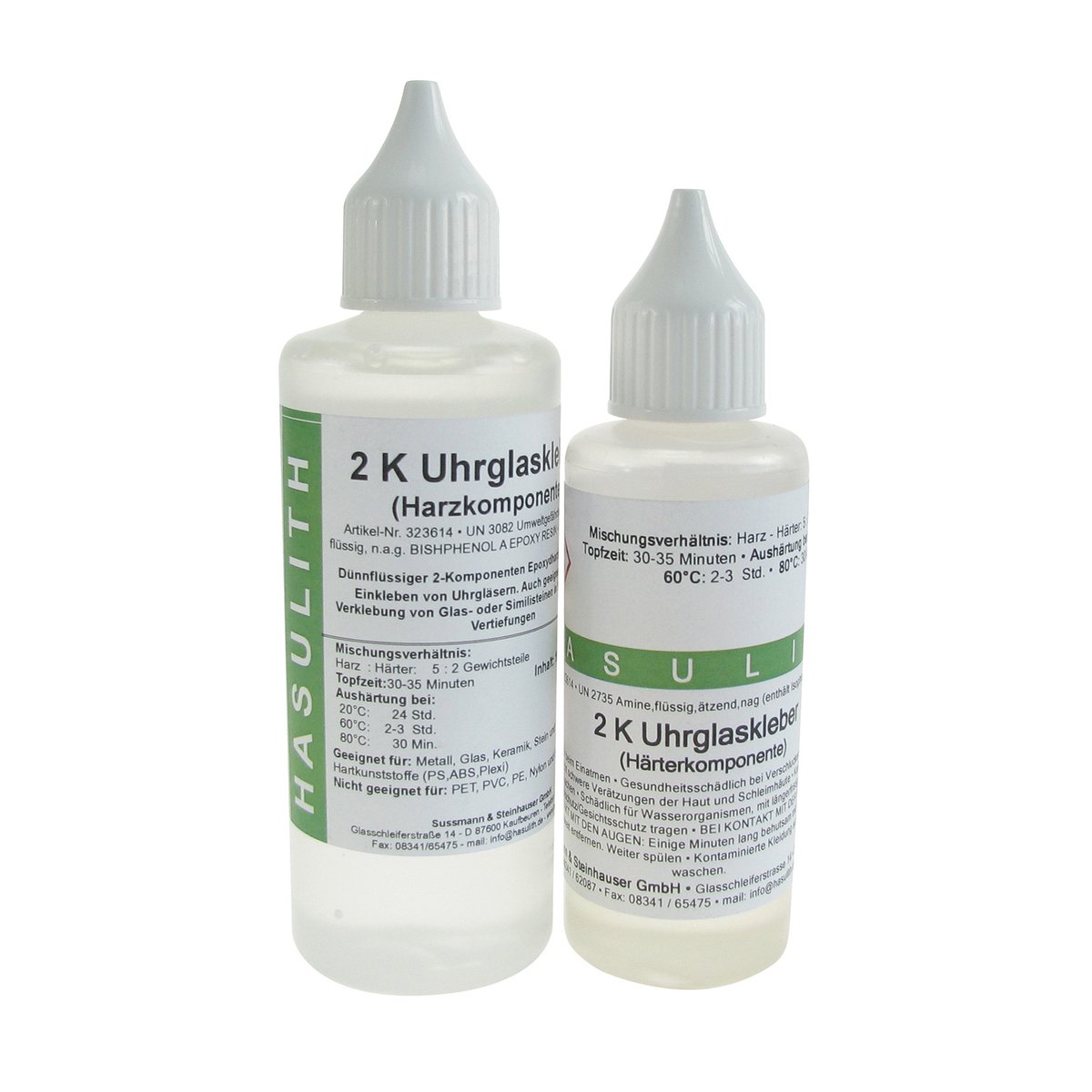 2-Componenten horlogeglas lijm