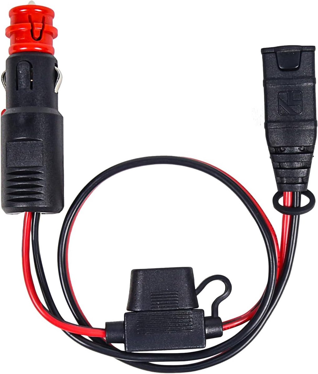 Kabelboom 12V Dual-Size Mannelijke Plug voor Batterijladers