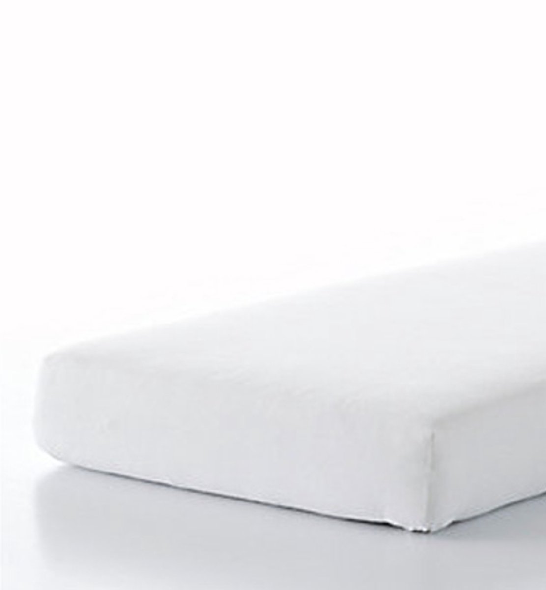 Good Morning molton effen kleur - Kind 70x150 cm - Wit - Molton
