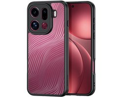Dux Ducis Hoesje - Geschikt voor OPPO Find X9 Pro Hoesje - Dux Ducis Aimo Series - Transparant TPU Back Cover - Zwart