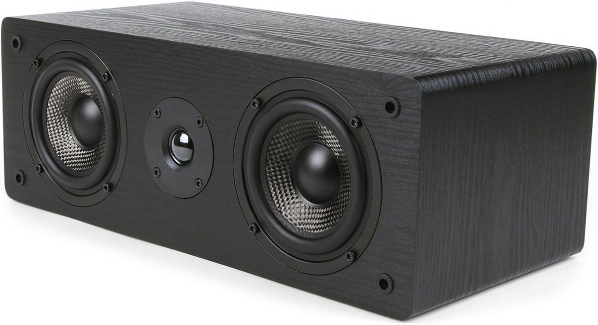 Center Channel Speaker voor Thuisbioscoop - Passieve 2-Weg Luidspreker - Compact en Budgetvriendelijk