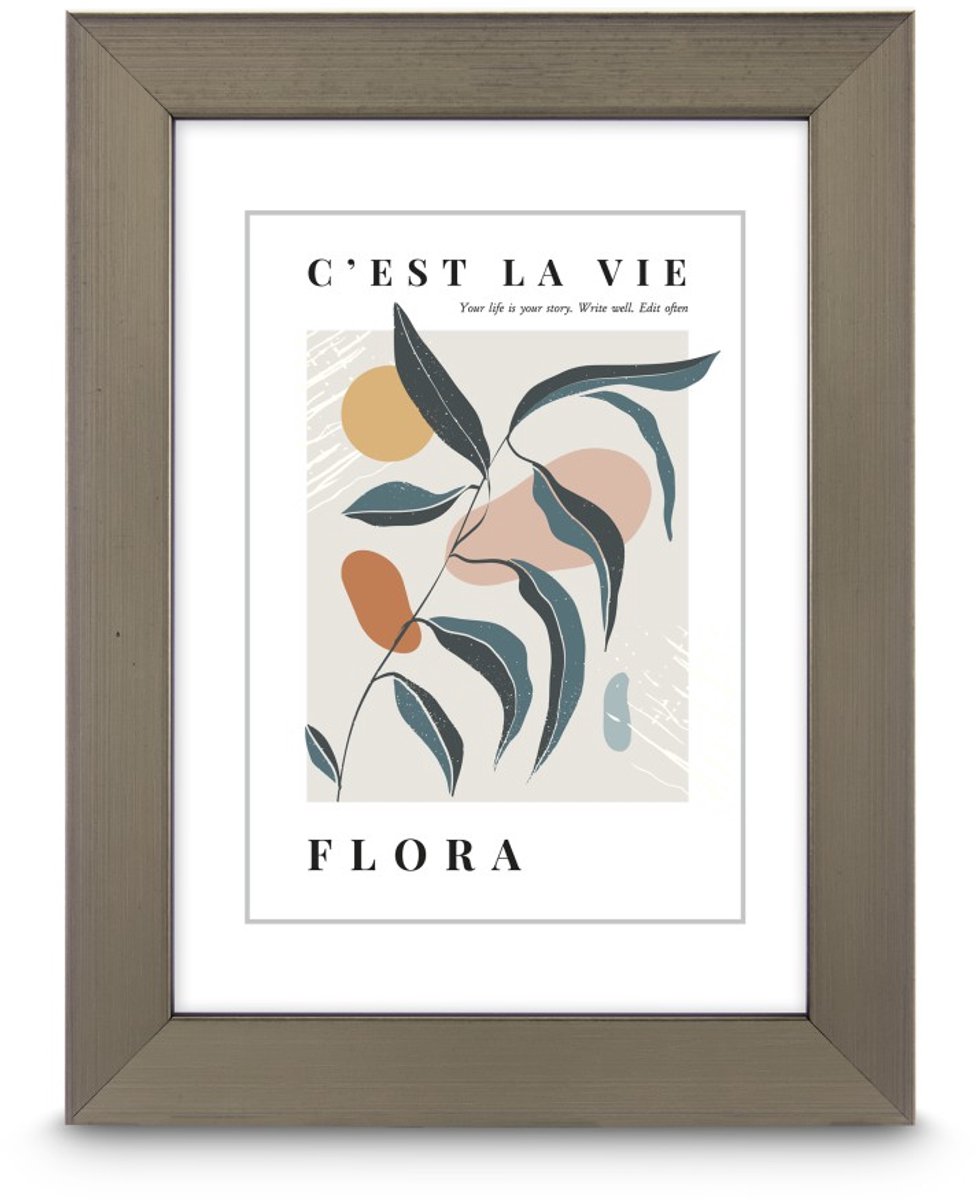 Hama Fotolijst - Flora - 20 x 30 cm - Staal