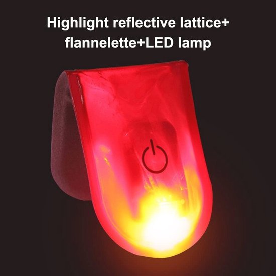 LED Clip Veiligheidslicht Set van 7 - Waterdicht Fiets- en Wandelverlichting — afbeelding 2