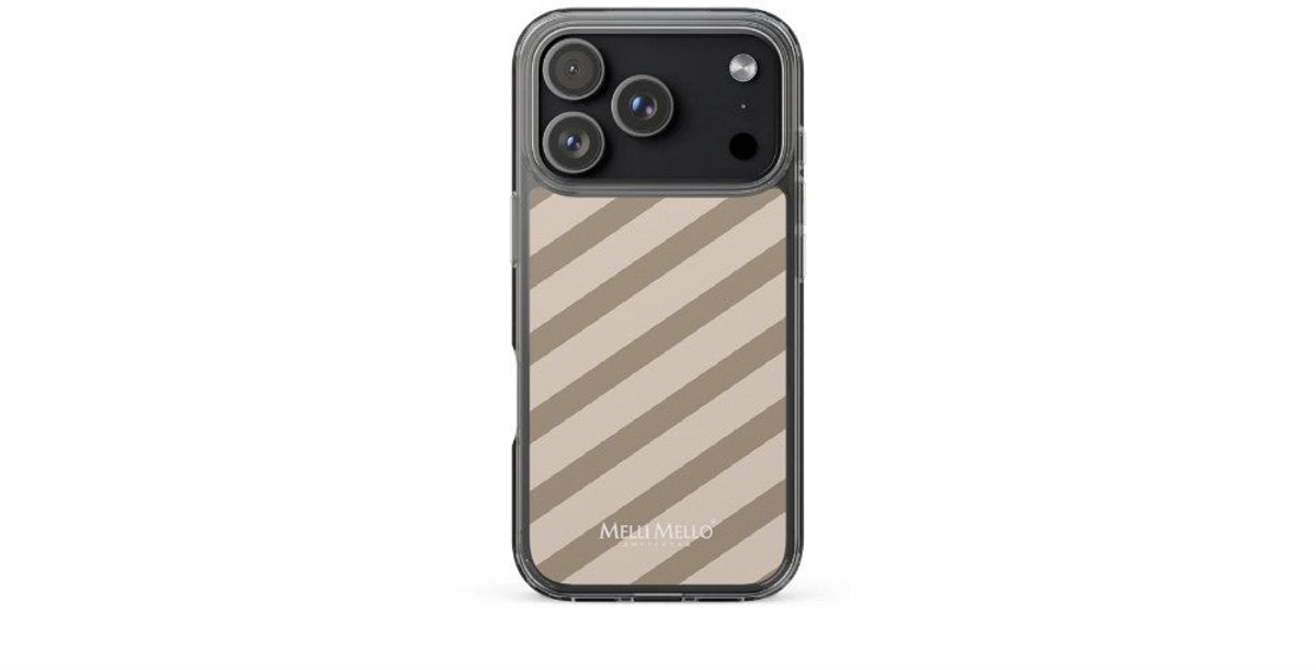 Melli Mello Telefoonhoesje Sand Stripe (Soft case) - Apple iPhone 17 Pro