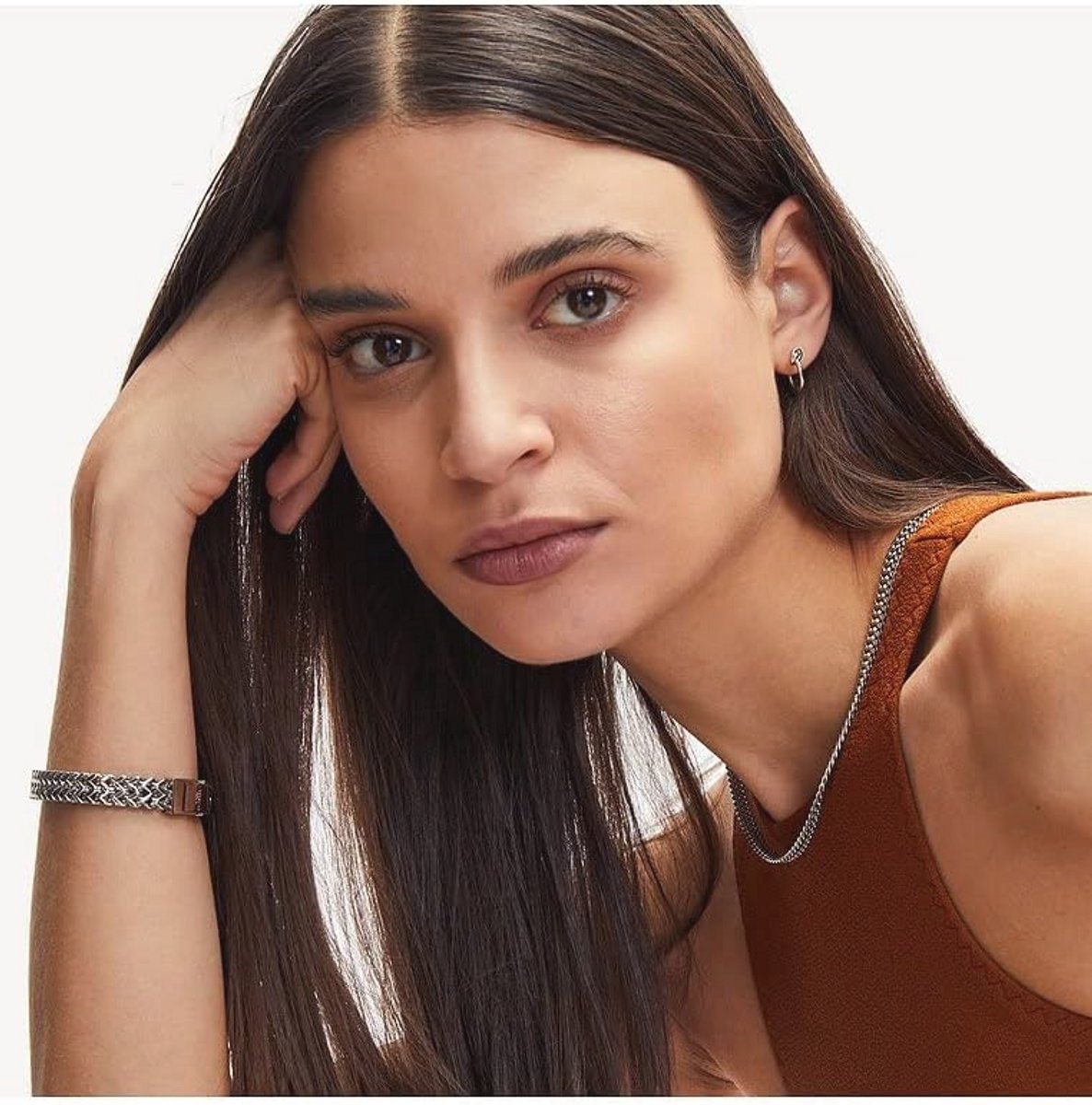 Chunky Zilveren Armband voor Dames - Modern Stijlvol