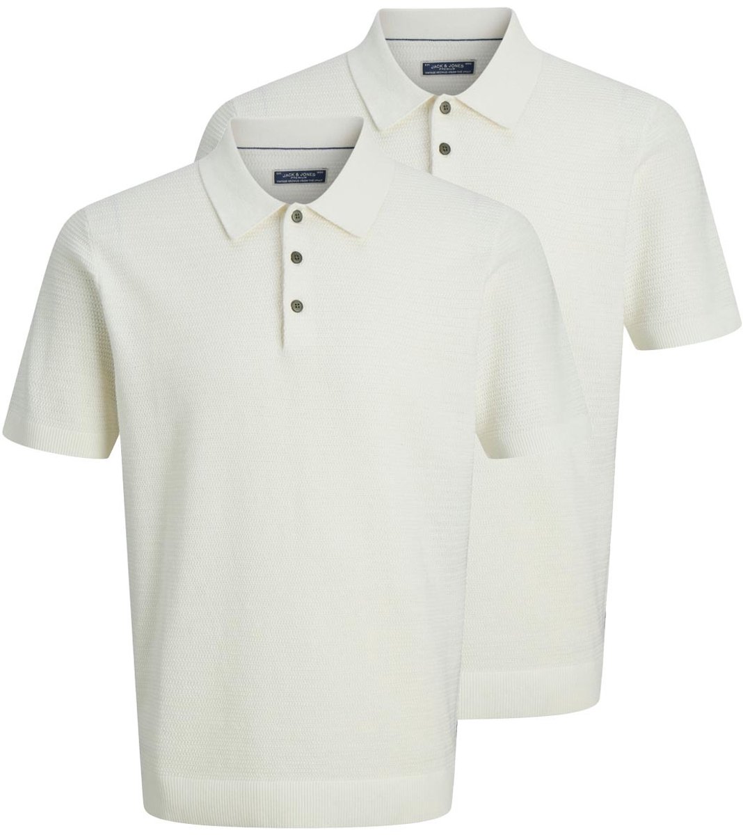 Jack & Jones Heren poloshirt 2 pack Bluriley