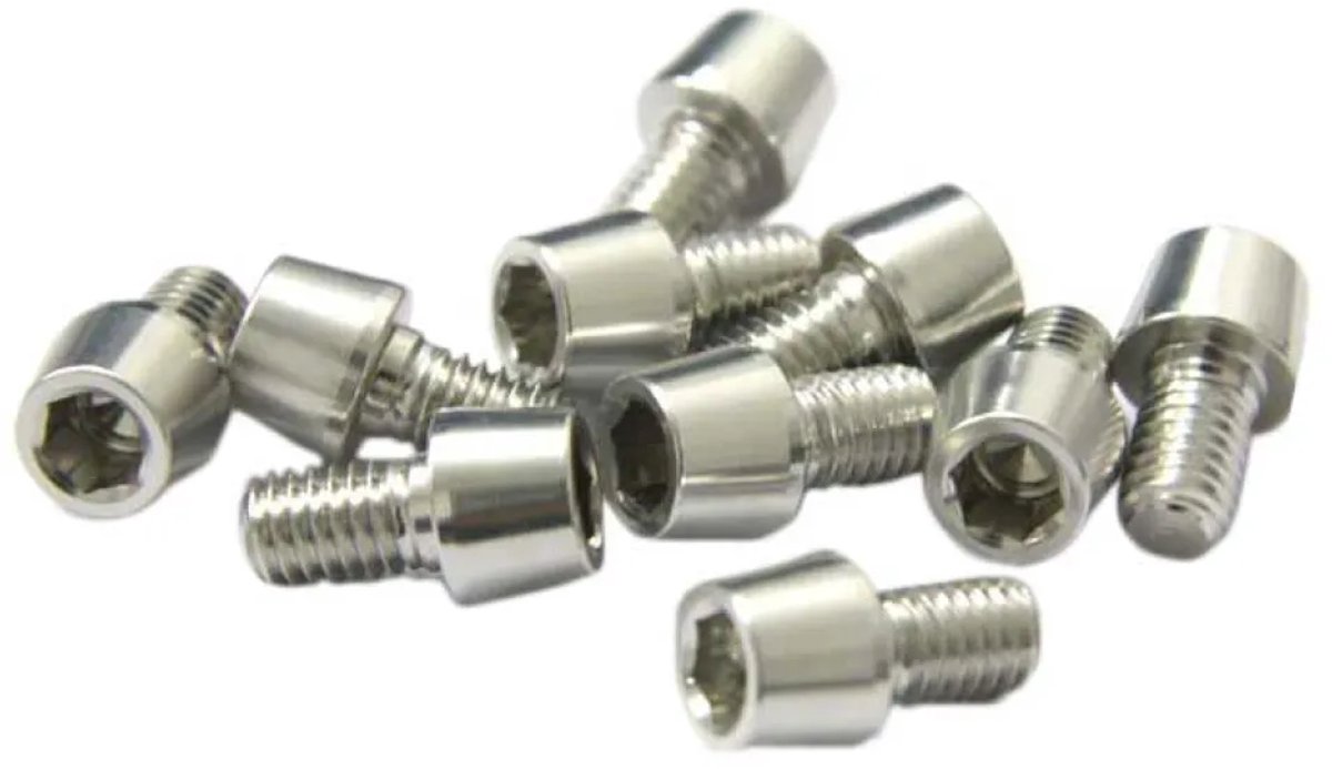 Msc Alu7075t6 Stambouten 10 Eenheden Zilver M6 x 10 mm