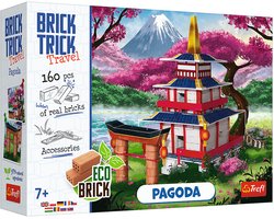 Brick Trick bouwset pagode - educatief speelgoed - reizen.
