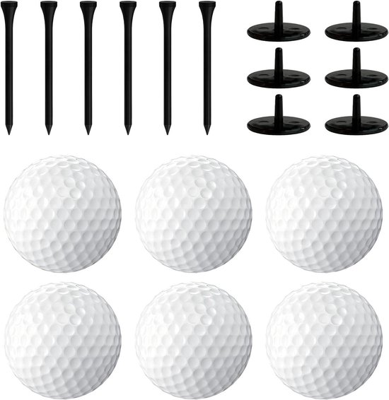 Fun Golfballen in pakket, perfect kerstcadeau voor golfliefhebbers en familie. — afbeelding 2