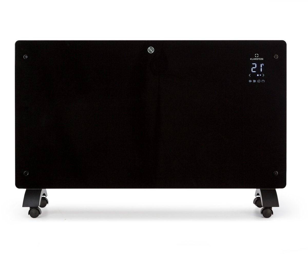 Klarstein elektrische kachel, convectiekachel, vrijstaand of wandmodel, energiebesparende elektrische kachel, app-gestuurd, stille elektrische kachel, vrijstaande elektrische radiator met thermostaat, 2500 W – foto 7