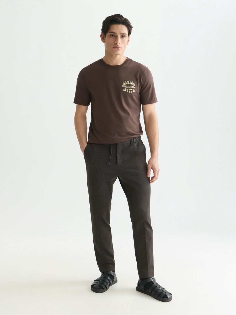 Scotch & Soda Left Chest Artwork Regular-Fit T-Shirt