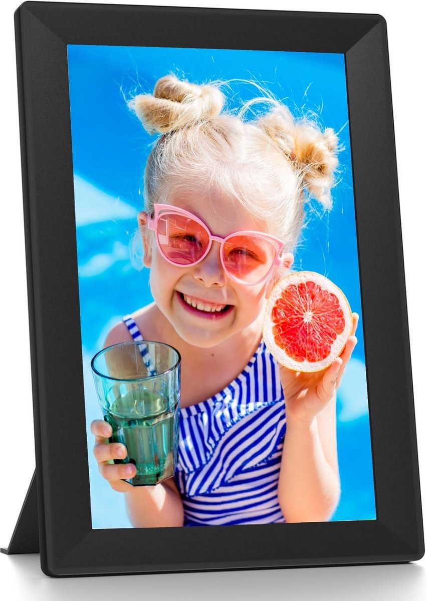 Digitale Fotolijst 10,1 inch met Touchscreen en Wifi - 32 GB Geheugen
