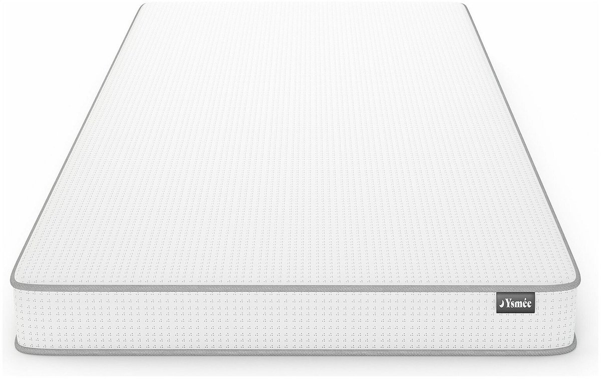 Vente-unique Matras 90 x 190 cm schuim 12 cm dik - ASTYANAX II van YSMÉE L 190 cm x H 12 cm x D 90 cm Wit