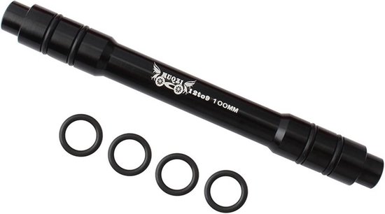 Foto: Fiets steekas adapter 12 mm naar 9 mm 135 mm fiets spies adapter voor mtb