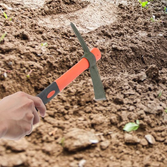 Houweel set van 2 - 38,1 cm stevige staal voor tuinieren en kamperen — afbeelding 3