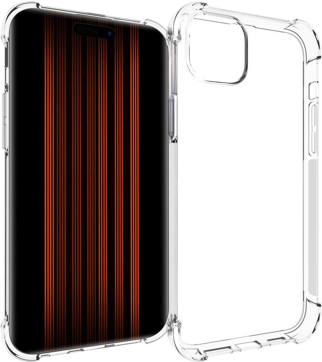 imoshion Hoesje - Geschikt voor Apple iPhone 15 Plus - Shockproof Case - Transparant