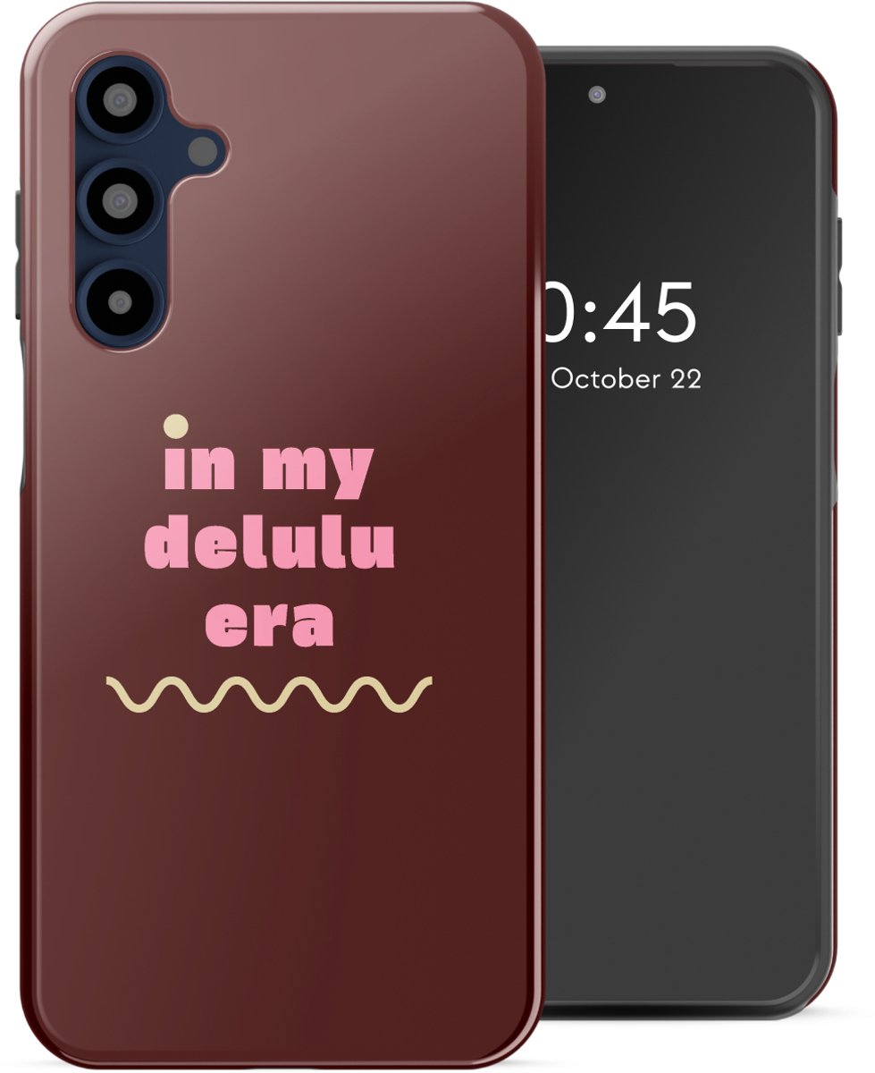 Selencia Hoesje - Geschikt voor Samsung Galaxy A16 (4G) / A16 (5G) - Backcover - Delulu