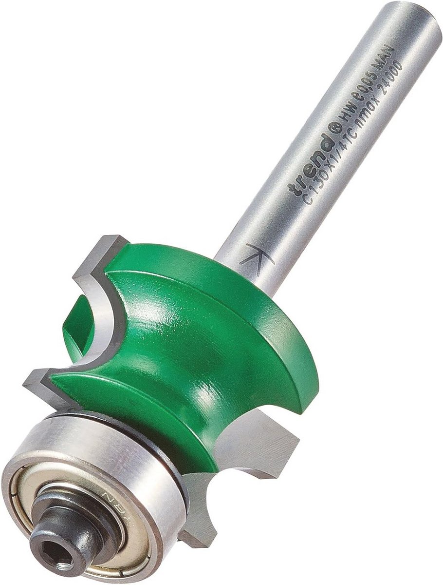 Hoekrail Frees 4.8mm Radius voor Houtbewerking