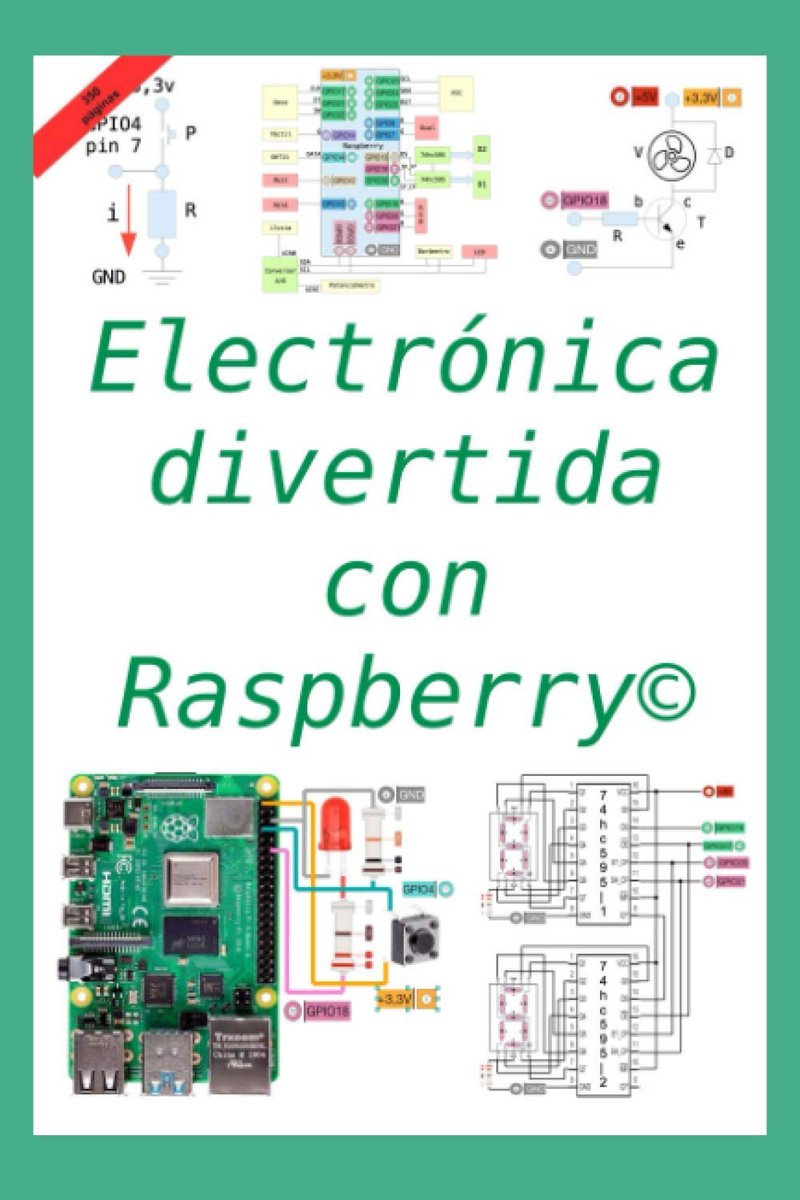 Elektronica leren met Raspberry Pi: 50 Oefeningen met Python Programmeren