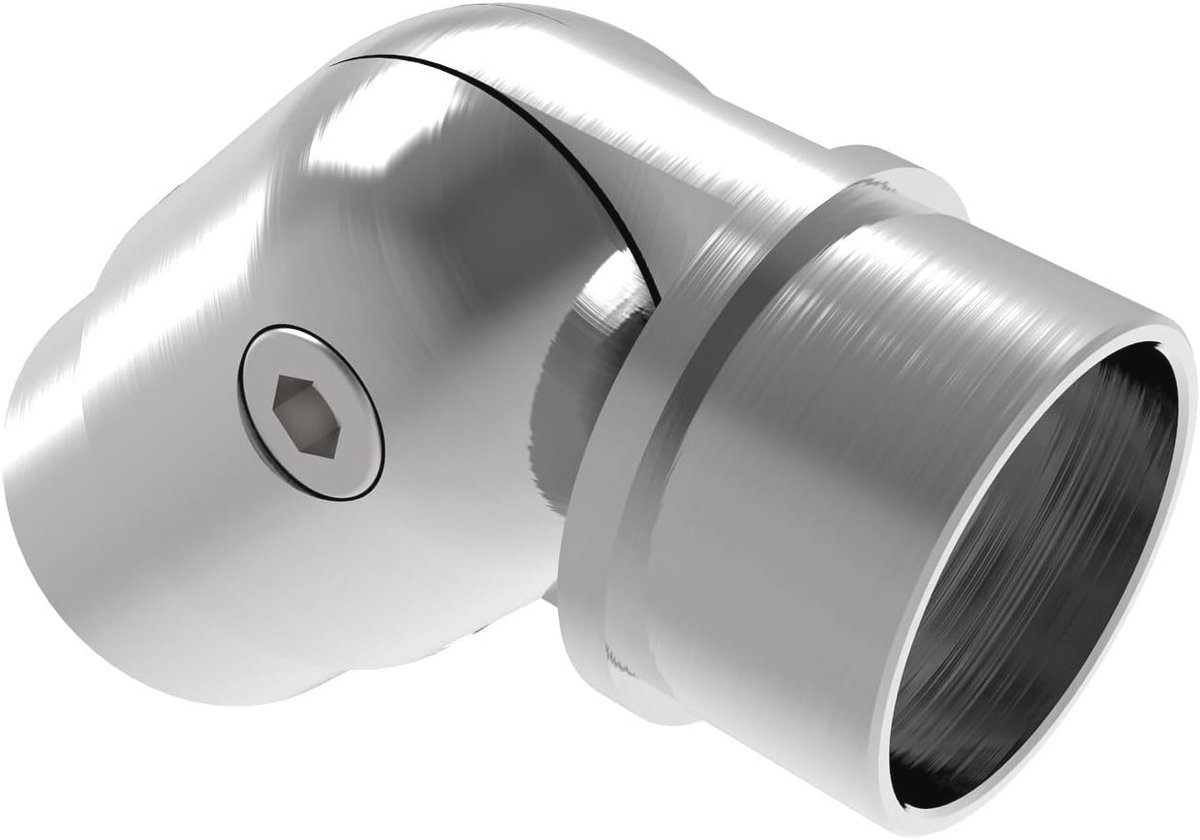 Roestvrijstalen leuning configurator 42,4mm trap accessoires wandleuning