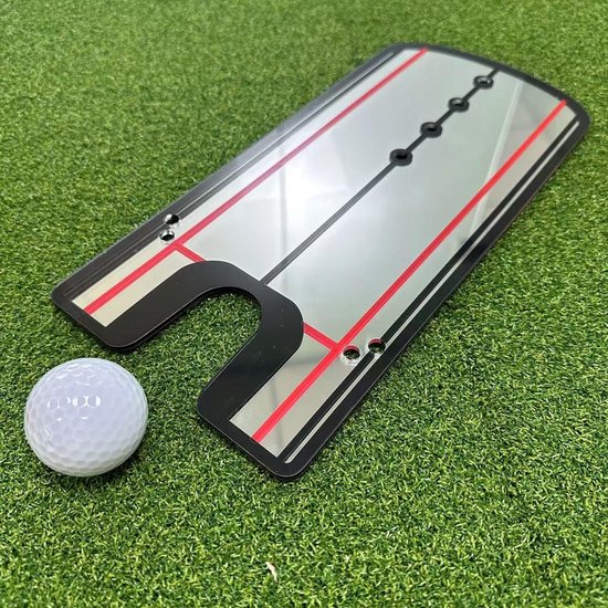 Draagbare Golf Putting Alignment Mirror - Verbeter Uw Putting Setup — afbeelding 4