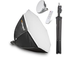 Complete LED Softbox Set met Octagon Ø65cm en Bi-Color Verlichting