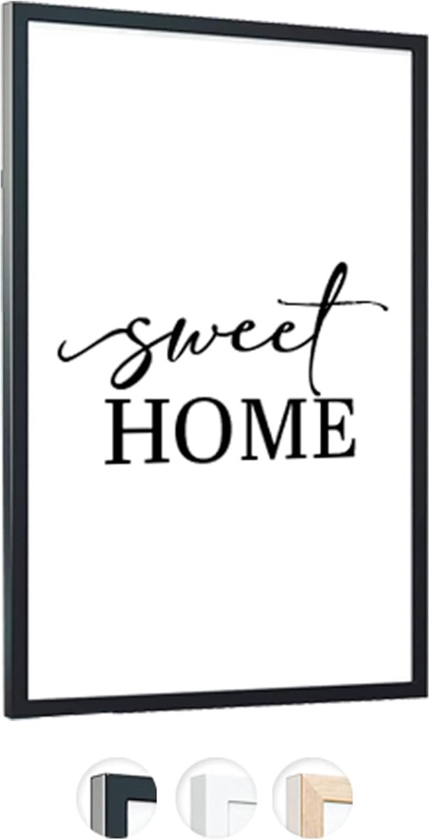 Famanu Houten fotolijst A3 29.7x42cm zwart met acrylfolie
