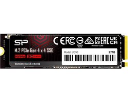 Silicon Power 2TB UD90 NVMe 4.0 Gen4 PCIe M.2 SSD TLC R/W tot 5.000/4.800MB/s (SP02KGBP44UD9005)