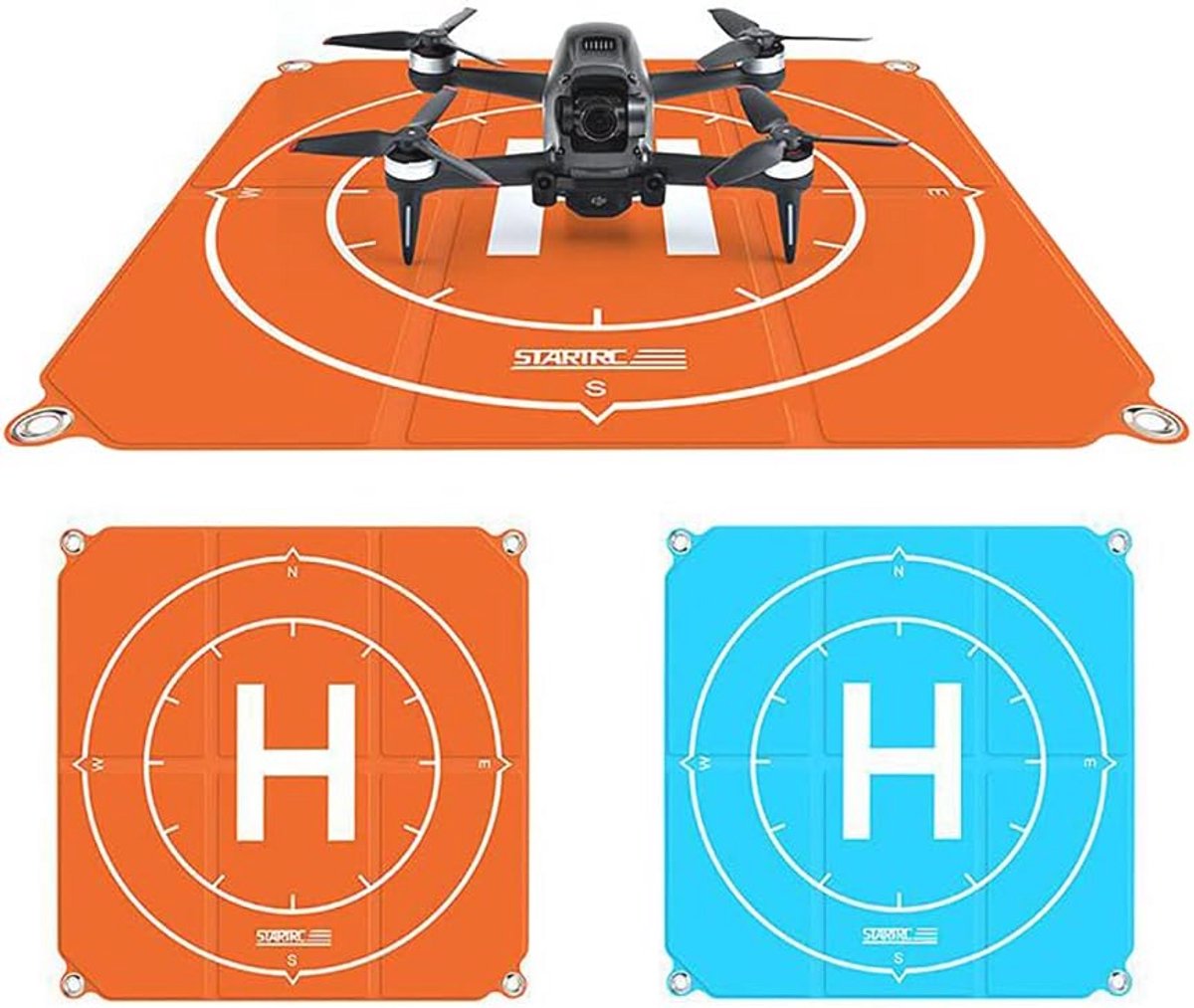 Universele Waterdichte Drone Landing Pad 50 cm - Opvouwbaar en Dubbelzijdig