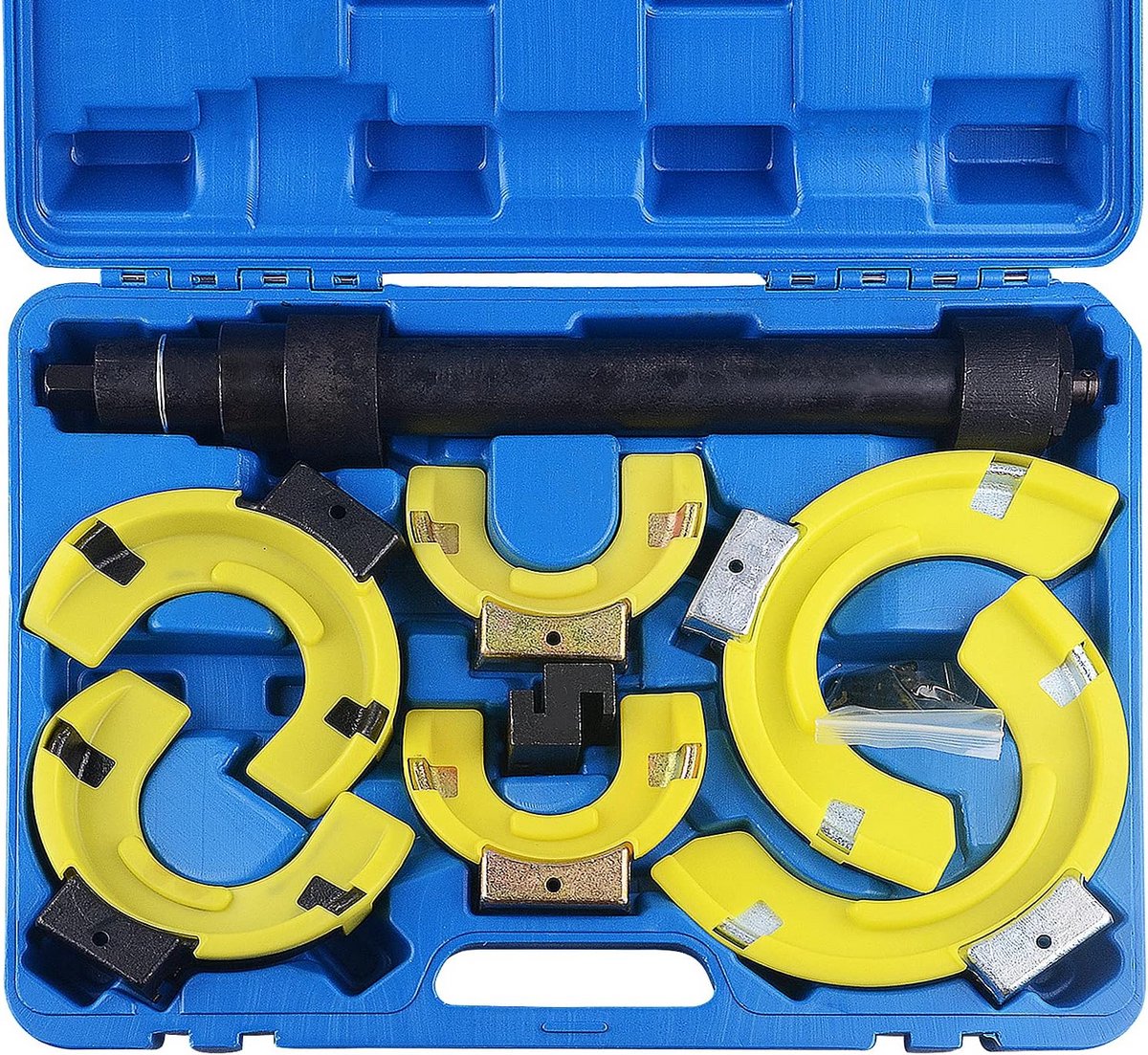 Veercompressor en veertrekker voor cilindercompressor tot 1050 kg