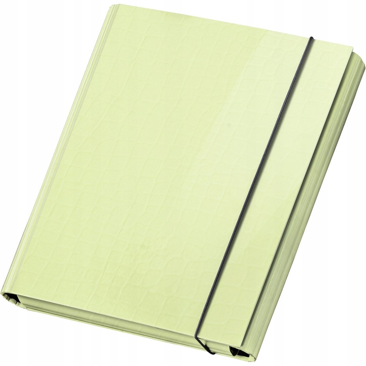 Vau-Pe PasteLove A4-kaart met elastiek - pastel Limoncello