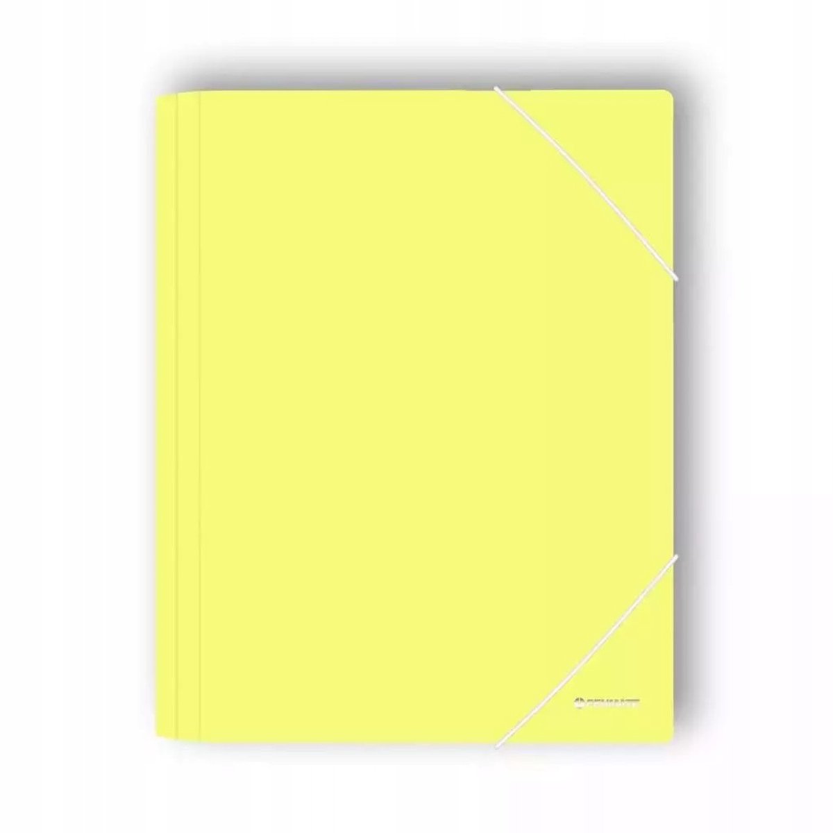 Penmate A4 Map met Elastiek - Geel, 315x250mm