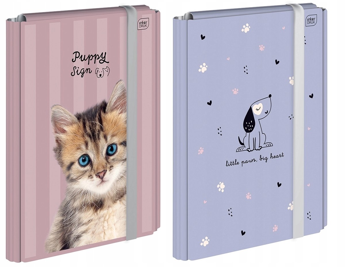 Stevige A4+ map met elastiek - Girls Collection