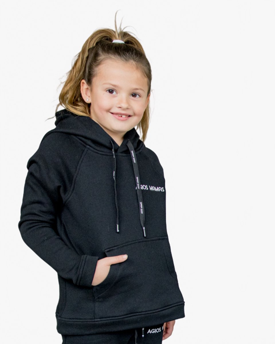 Basic Hoodie Unisex - 100% katoen 340 GSM - Regular Fit - Maat 110-116 -