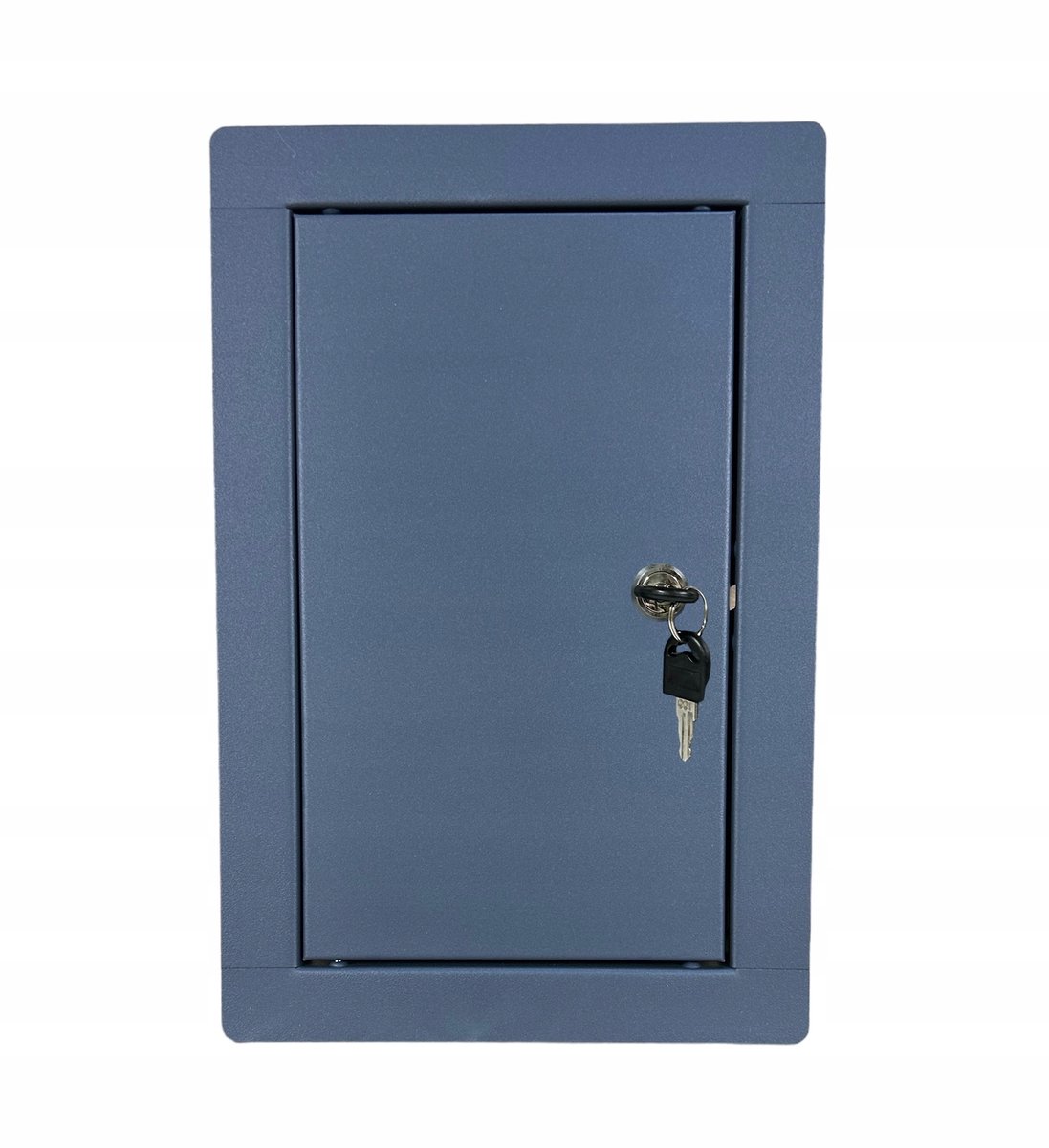 Metalen Inspectieluik Antraciet 15x25 cm met Sleutel