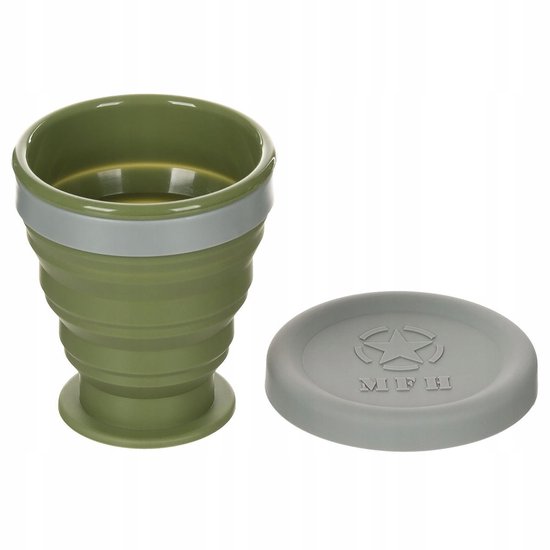 Opvouwbare Siliconen Beker 200ml - Lichtgewicht en compact — afbeelding 2