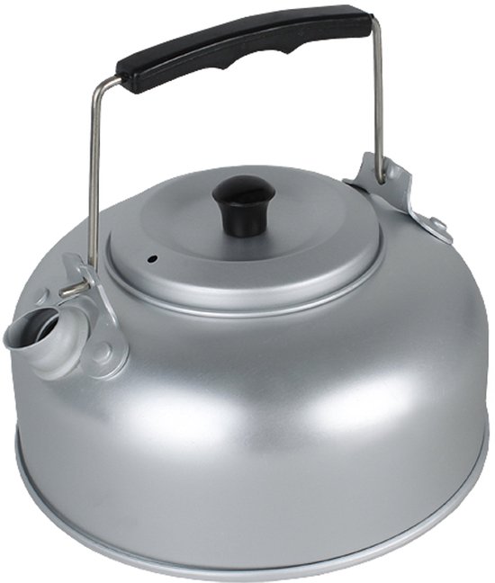 Mil-Tec Aluminium Reiswaterkoker 0,8L met Zeef voor Kamperen — afbeelding 3