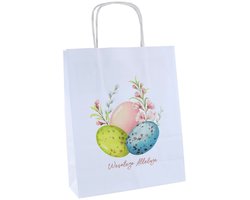 Paas Papieren Tas A5 18x8x22cm - Uniek Cadeau Verpakken