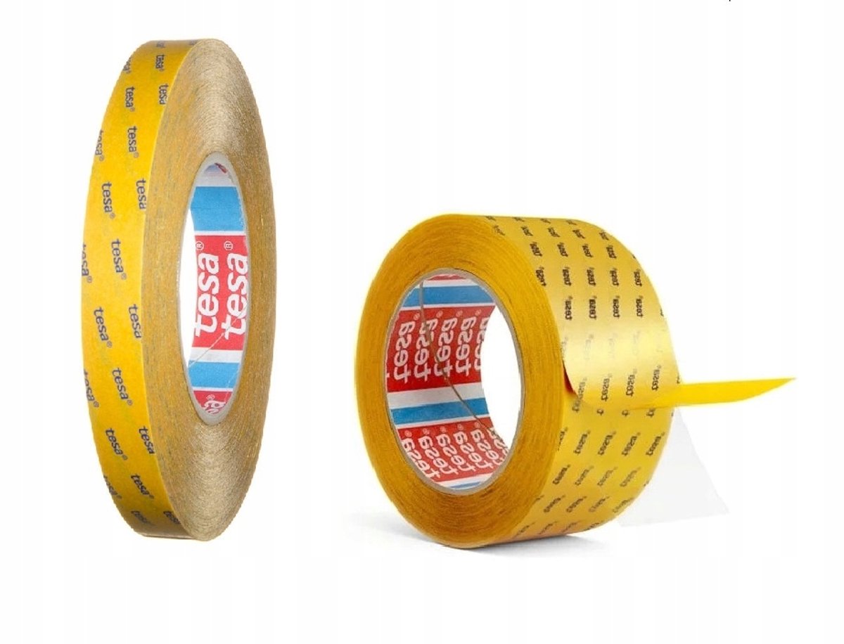 Tesa 51966 Dubbelzijdige Montagetape 19mm x 50m - Sterk & Transparant