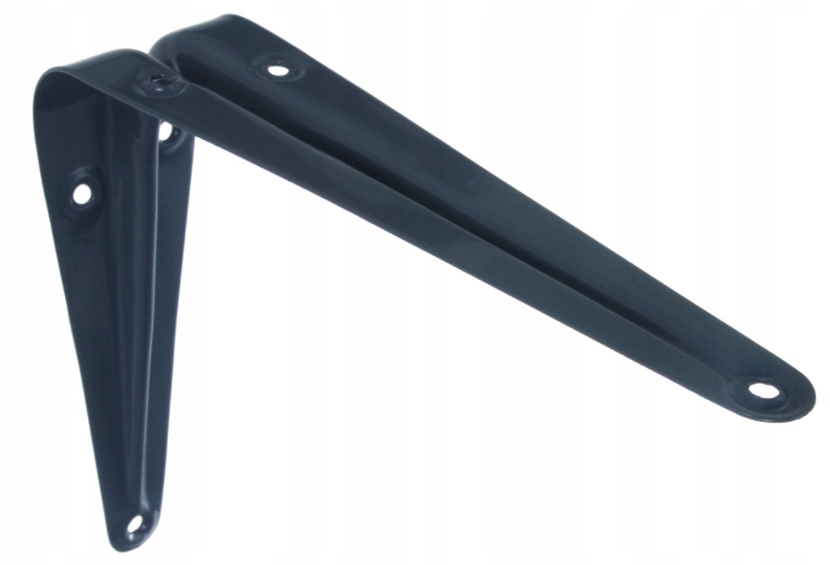 Steunhaak 200x150 mm Grijs - Metaal - 25 kg Belasting