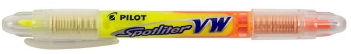 PILOT Spotliter VW Dubbelzijdige Markeerstift Geel/Oranje