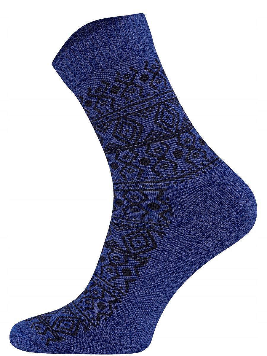 Comodo DailyAztec Merino Wandelsokken Blauw