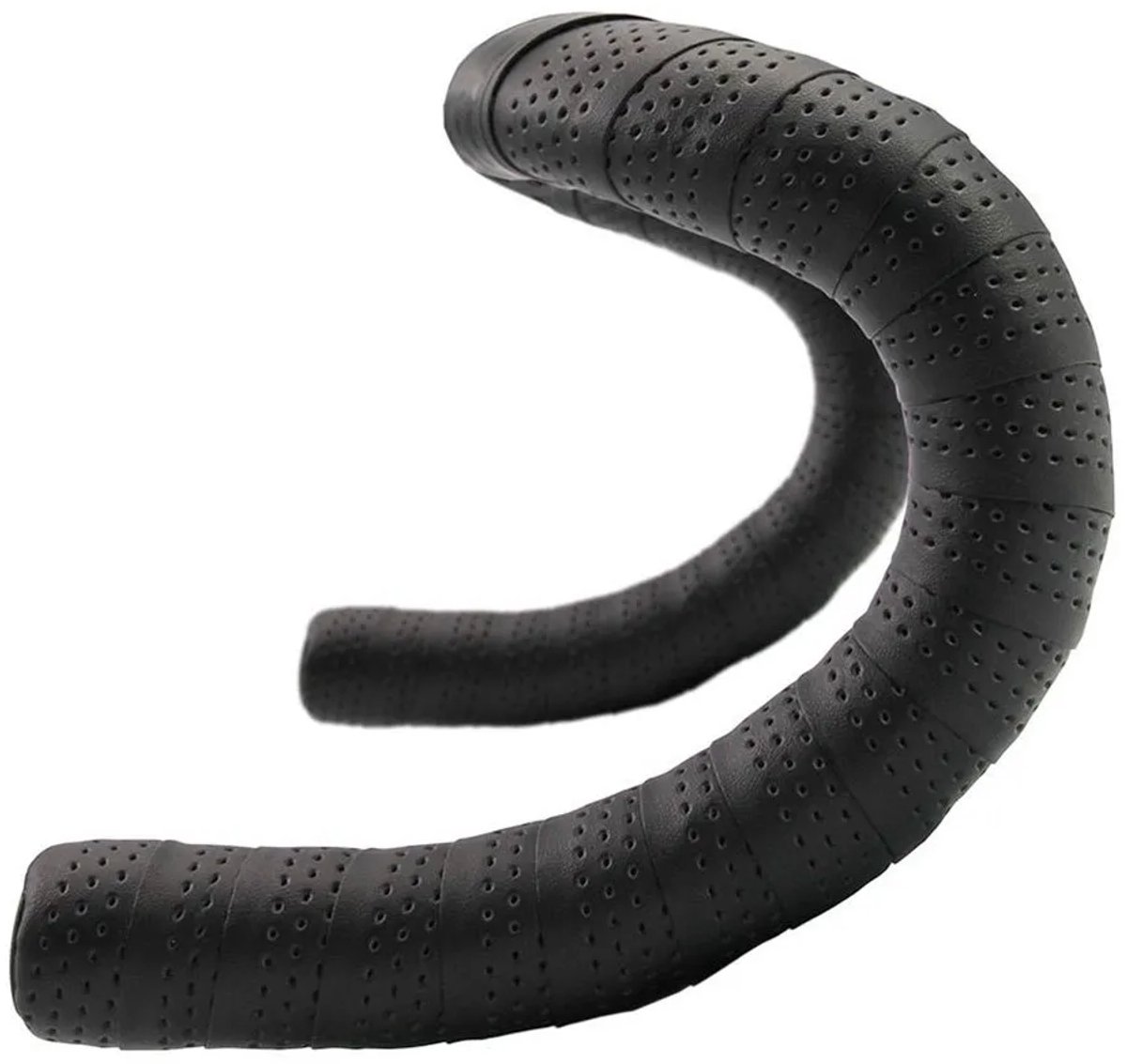 Mvtek Eolo Soft Perforated 3 Mm Pu+eva Stuurlint Zwart