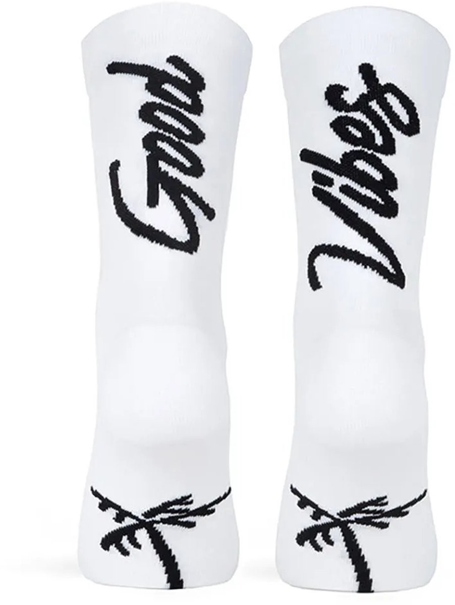 Pacific Socks Good Vibes Sokken Wit EU 42-45 Man,Vrouw